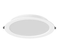 Mexen LDRR panel de techo downlight LED empotrado de diámetro 22 cm, 18W, Fría - 6500K, 1980 lm, blanco - L210-022-1865-20 96455 5905315984272
