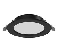 Mexen LDRR panel de techo LED downlight empotrado fi 12 cm, 6W, Neutro - 4000K, 390 lm, negro - L210-012-0640-70 96184 5905315984142