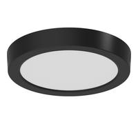 Mexen LDSR plafón de techo LED de superficie de 22 cm de diámetro, 18W, Frío - 6500K, 1440 lm, negro - L212-022-1865-70 99728 5905315984609