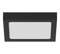 Mexen LDSS plafón de techo LED montado en superficie 22 x 22 cm, 18W, Fría - 6500K, 1440 lm, negro - L213-022-1865-70 99740 5905315984722