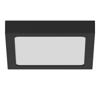Mexen LDSS plafón de techo LED sobrepuesto 22 x 22 cm, 18W, Neutral - 4000K, 1440 lm, negro - L213-022-1840-70 99738 5905315984708