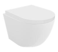 Mexen Lena cuenco WC Rimless con asiento de cierre suave duro, duroplast, blanco brillo - 30220200 4296 5903163380208