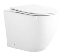 Mexen Lena inodoro de pie Rimless Tornado con asiento de cierre suave slim, duroplast, blanco brillante - 3222T4000 82953 5905315983770