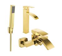 Mexen Libra R77 conjunto de bañera, dorado - 745113R77-50 5539 5907709187627