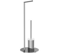 Mexen Loop cepillo de baño independiente con soporte para papel, cromo - 70A71095-00 94882 5905315736109