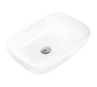Mexen Luna lavabo sobre encimera 50 x 35 cm, blanco - 21635000 1308 5903163381694
