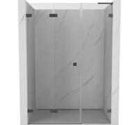 Mexen Lunar-F L puertas de ducha plegables izquierda 120 cm, transparente, gun metal - 836SL-120-050-95-00-L 69579 5905315514189