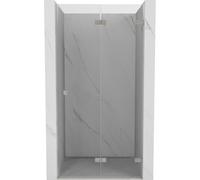 Mexen Lunar-F puerta de ducha plegable derecha 70 cm, transparente, níquel cepillado - 836-070-000-97-00-P 69042 5905315477576