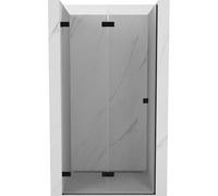 Mexen Lunar-F puertas de ducha plegables izquierda 100 cm, transparente, negro - 836-100-000-70-00-L 68815 5905315476555