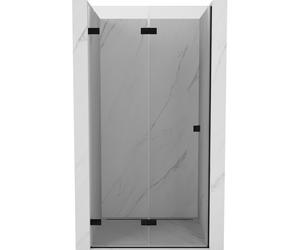 Mexen Lunar-F puertas de ducha plegables izquierda 100 cm, transparente, negro - 836-100-000-70-00-L 68815 5905315476555