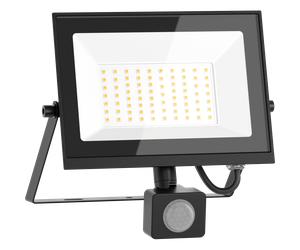 Mexen Luxpro proyector LED con sensor de movimiento, 50W, Frío - 6500K, 4500 lm, negro - L235-050-65-70 95246 5905315977373