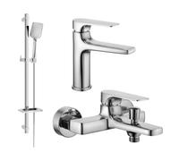 Mexen Lynx Conjunto de bañera DQ62, cromo - 745903DQ62-00 5556 5907709185142