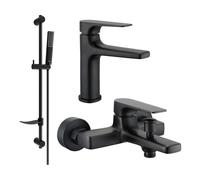 Mexen Lynx DF72 conjunto de baño, negro - 745903DF72-70 5571 5907709185296