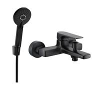 Mexen Lynx R40 grifo de bañera con conjunto de ducha, negro - 74593R40-70 5641 5907709187283