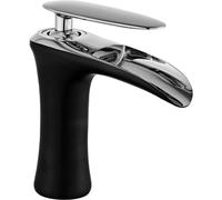 Mexen Lyra grifo de lavabo, negro/cromo - 745300-07 3987 5907709173941