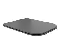 Mexen Madox asiento de inodoro de caída lenta slim, duroplast, gris oscuro mate - 39154061 53188 5905315341983