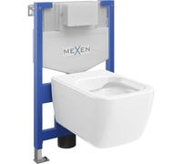Mexen Margo conjunto empotrado WC bastidor Fenix XS-F con inodoro, blanco brillo - 6803342XX00 13109 5907709163850