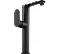 Mexen Milo grifo de lavabo alto con manija lateral, negro - 71315-70 1897 5907709192188