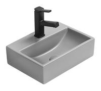 Mexen Mini lavabo sobre encimera 40 x 30 cm, gris claro mate - 21094061 22085 5907709157224