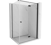Mexen Mist-F cabina de ducha plegable derecha 100 x 95 cm, transparente, negra - 8A6T-100-095-70-00-P 76152 5905315652362