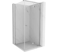 Mexen Mist-F cabina de ducha plegable derecha 80 x 80 cm, transparente, cromo - 8A6T-080-080-01-00-P 75892 5905315648037