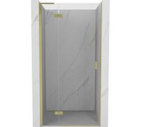 Mexen Mist-H L puerta de ducha abatible izquierda 105 cm, transparente, oro cepillado - 8A5L-105-000-55-00-L 74880 5905315610508