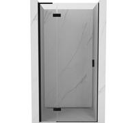 Mexen Mist-H L puerta de ducha abatible izquierda 80 cm, transparente, negro - 8A5L-080-000-70-00-L 74897 5905315610676