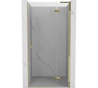 Mexen Mist-H L puertas de ducha batientes derechas 95 cm, transparentes, doradas - 8A5L-095-000-50-00-P 74922 5905315610928