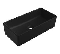 Mexen Nadia lavabo sobre encimera 46 x 23 cm, negro mate - 21614685 2293 5907709191105