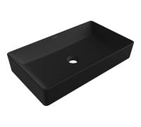 Mexen Nadia lavabo sobre encimera 62 x 35 cm, negro mate - 21616085 1293 5907709191112