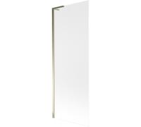 Mexen Next L mampara de bañera de 1 hoja 70 x 150 cm, escarchado, dorado - 895-070-000-03-30-50 51501 5905315318862