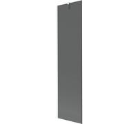 Mexen Next mampara de bañera de 1 hoja 50 x 150 cm, grafito, blanco - 895-050-000-00-40-20 20274 5905315135506