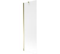 Mexen Next mampara de bañera de 1 hoja 60 x 150 cm, escarcha, dorado - 895-060-000-00-30-50 20246 5905315135278