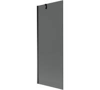Mexen Next mampara de bañera de 1 hoja 70 x 150 cm, grafito, negro - 895-070-000-00-40-70 20287 5905315135704