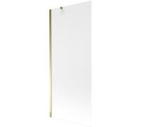 Mexen Next mampara de bañera de 1 panel 80 x 150 cm, escarchada, dorada - 895-080-000-00-30-50 20260 5905315135292