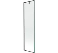 Mexen Next mampara de baño de una hoja 50 x 150 cm, marco negro, acero oscuro - 895-050-000-00-70-95 47526 5905315317100