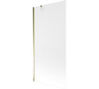 Mexen Next mampara de ducha de 1 hoja 90 x 150 cm, escarchado, dorado - 895-090-000-00-30-50 20265 5905315135308