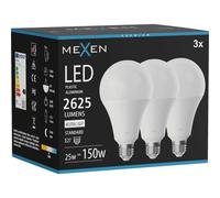 Mexen Nova 3x Bombilla LED E27, A95, 25W, Neutra - 4000K, 2625 lm - L100-E27-2540-01x03 95417 5907931014029