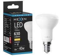 Mexen Nova Bombilla LED E14, R50, 6W, Cálida - 3000K, 630 lm - L103-E14-0630-01 93430 5905315978981