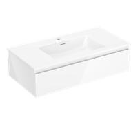 Mexen Orio armario de baño 90 cm con lavabo Otis, 1 cajón, blanco brillo - 91A10-09023-1-BF00-W18M00 81798 5905315483409