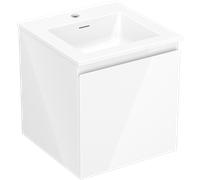 Mexen Orio armario de baño de 45 cm con lavabo Otis, 1 cajón, blanco brillante - 91A10-04547-1-BF00-W18M00 82800 5905315485021