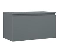 Mexen Orio armario de baño para lavabo 90 cm con encimera, 1 cajón, grafito mate - 91A10-09047-1-BFC66 80828 5905315471673