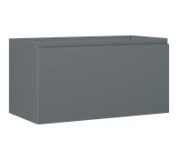 Mexen Orio gabinete de baño 90 cm, 1 cajón, grafito mate - 91A10-09047-1-BF66 79139 5905315469816
