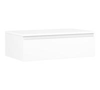Mexen Orio gabinete de baño bajo lavabo de 80 cm con encimera, 1 cajón, blanco mate - 91A10-08023-1-BFC01 80766 5905315471055