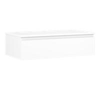 Mexen Orio gabinete de baño debajo del lavabo 90 cm con tablero, 1 cajón, blanco mate - 91A10-09023-1-BFC01 80772 5905315471116