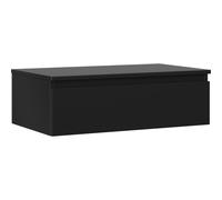 Mexen Orio gabinete de baño para lavabo de 80 cm con encimera, 1 cajón, negro mate - 91A10-08023-1-BFC71 80770 5905315471093