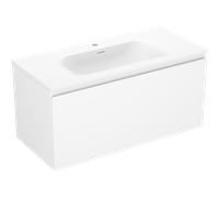 Mexen Orio mueble de baño 100 cm con lavabo Vela, 1 cajón, blanco mate - 91A10-10047-1-BF01-W23M01 84388 5905315491152
