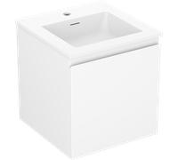 Mexen Orio mueble de baño 45 cm con lavabo Otis, 1 cajón, blanco mate - 91A10-04547-1-BF01-W18M01 82806 5905315485038