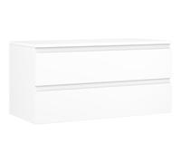 Mexen Orio mueble de baño bajo lavabo 100 cm con encimera, 2 cajones, blanco mate - 91A10-10047-2-BFFC01 80874 5905315472137