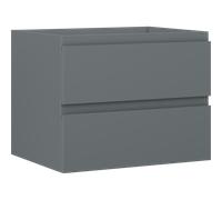 Mexen Orio mueble de baño bajo lavabo 60 cm, 2 cajones, grafito mate - 91A10-06047-2-BFF66 79164 5905315470058